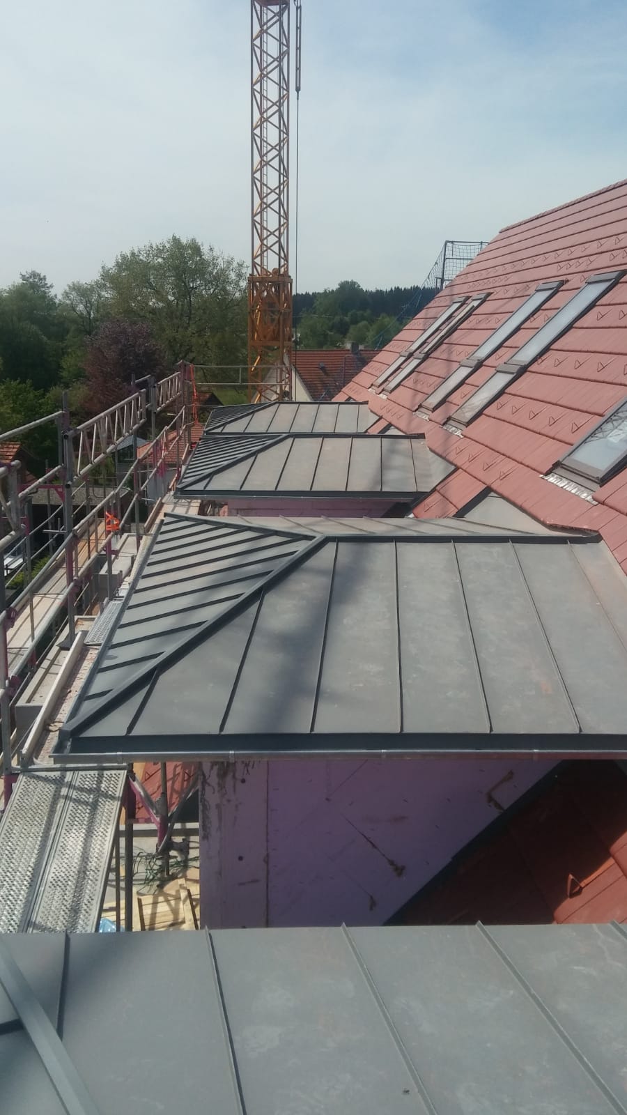 Dachverkleidungen, Spenglerarbeiten